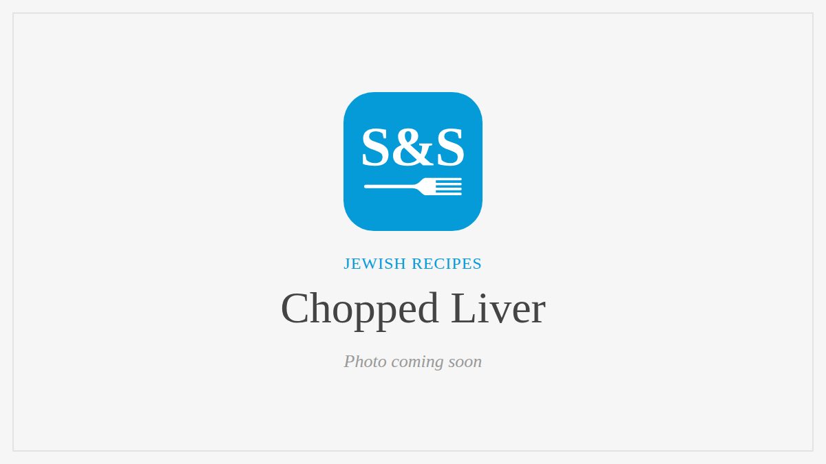 Steak and Seafood title card for Chopped Liver, photo coming soon