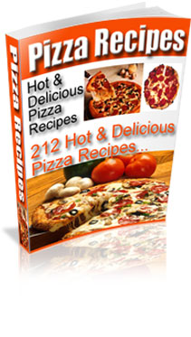 212 Pizza Recipes ebook cover