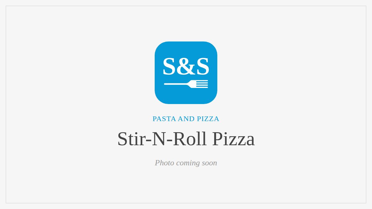 Steak and Seafood title card for Stir-N-Roll Pizza, photo coming soon